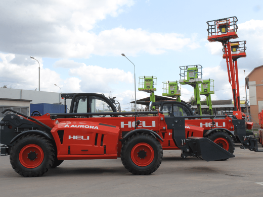 Телескопический погрузчик HELI 35H88-125-C3